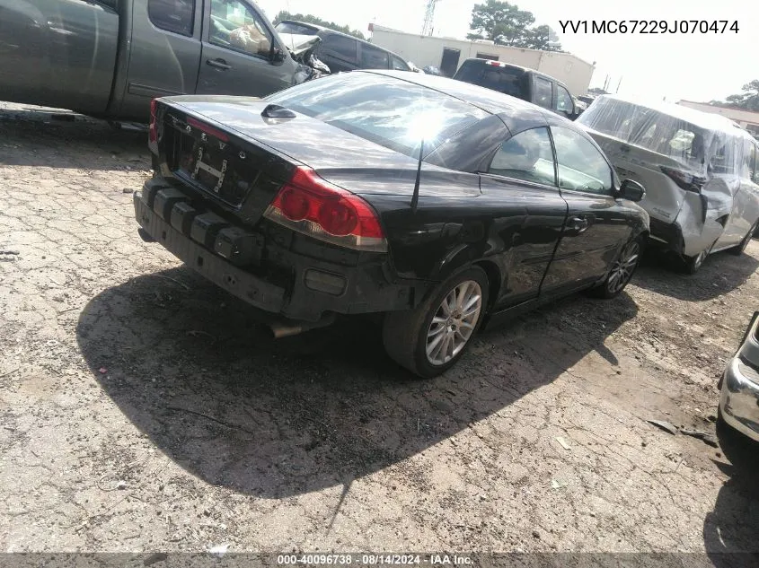 2009 Volvo C70 T5 VIN: YV1MC67229J070474 Lot: 40096738