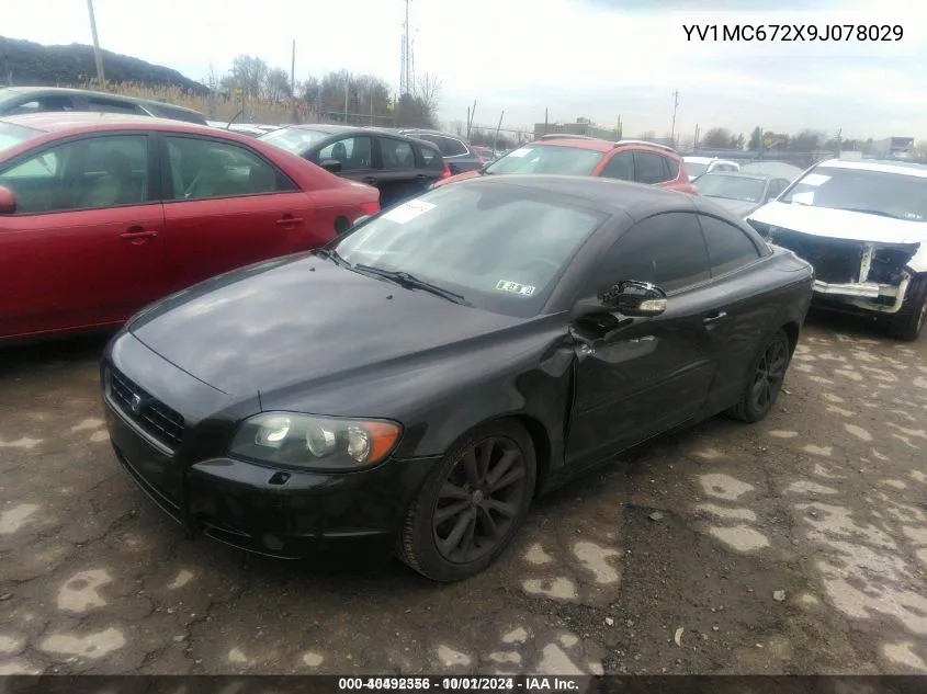 YV1MC672X9J078029 2009 Volvo C70 T5