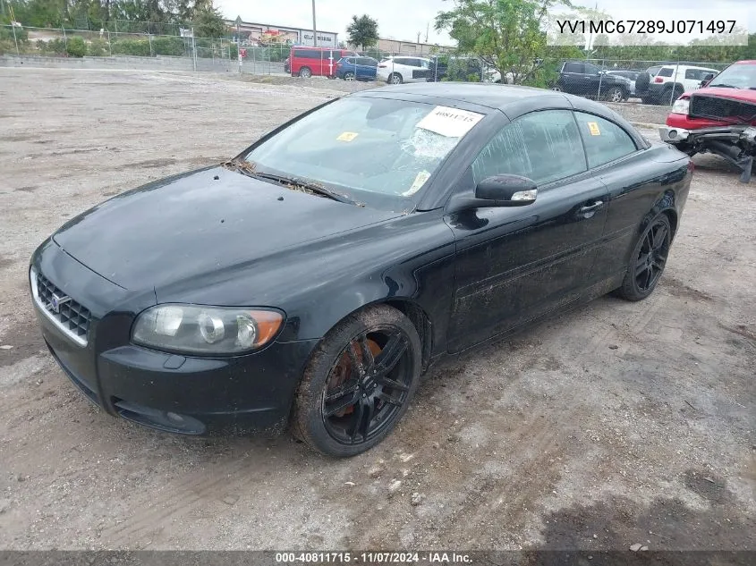 2009 Volvo C70 T5 VIN: YV1MC67289J071497 Lot: 40811715