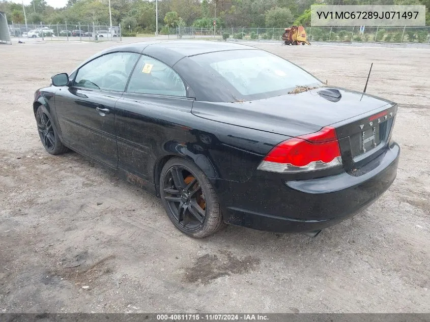 2009 Volvo C70 T5 VIN: YV1MC67289J071497 Lot: 40811715