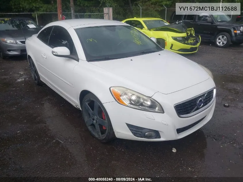 YV1672MC1BJ112688 2011 Volvo C70 T5