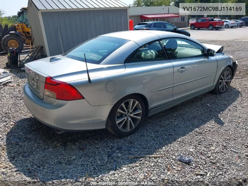 YV1672MC9BJ114169 2011 Volvo C70 T5