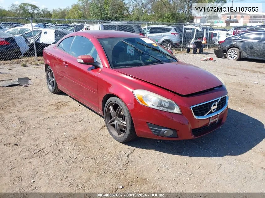 2011 Volvo C70 T5 VIN: YV1672MC1BJ107555 Lot: 40367667