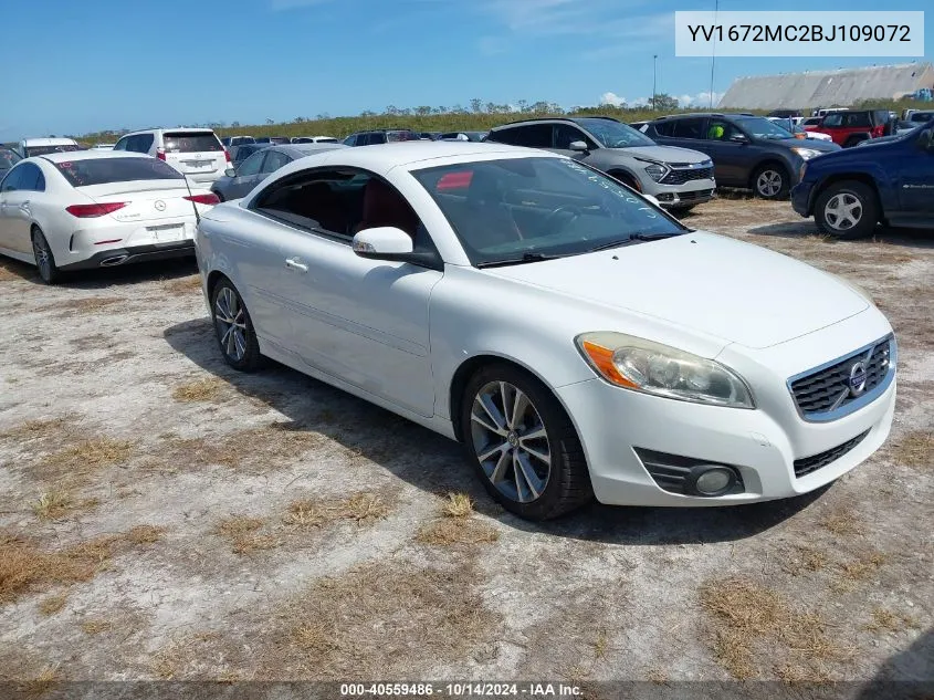 2011 Volvo C70 T5 VIN: YV1672MC2BJ109072 Lot: 40559486