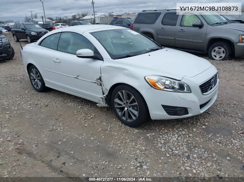 2011 Volvo C70 T5 VIN: YV1672MC9BJ108873 Lot: 40727277