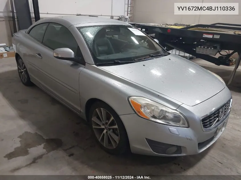 2011 Volvo C70 T5 VIN: YV1672MC4BJ110336 Lot: 40858025