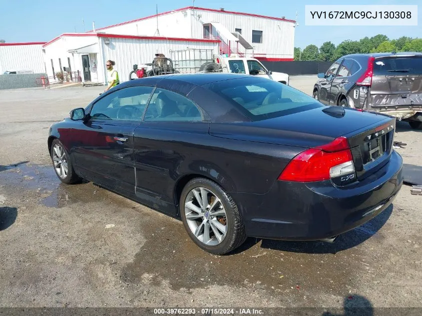 2012 Volvo C70 T5/T5 Platinum/T5 Premier Plus VIN: YV1672MC9CJ130308 Lot: 39762293