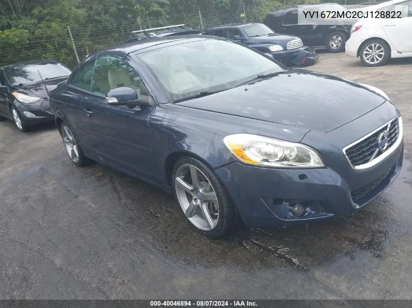 2012 Volvo C70 T5/T5 Platinum/T5 Premier Plus VIN: YV1672MC2CJ128822 Lot: 40046894