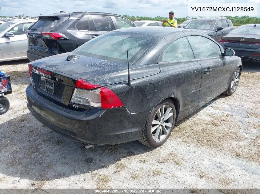 2012 Volvo C70 T5/T5 Platinum/T5 Premier Plus VIN: YV1672MCXCJ128549 Lot: 40492895