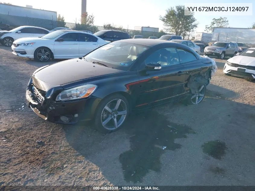 2012 Volvo C70 T5 VIN: YV1672MC3CJ124097 Lot: 40628338