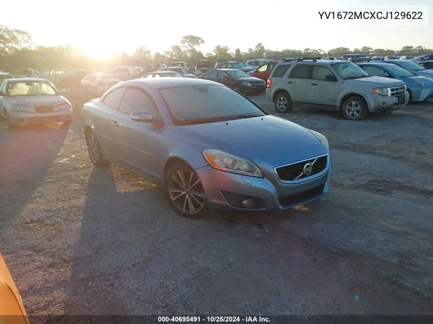 2012 Volvo C70 VIN: YV1672MCXCJ129622 Lot: 40695491