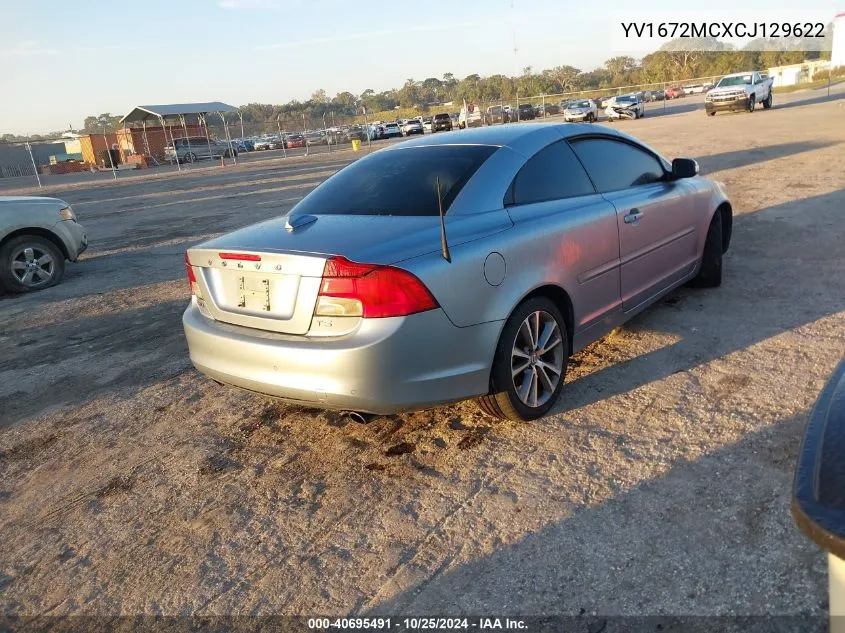 2012 Volvo C70 VIN: YV1672MCXCJ129622 Lot: 40695491