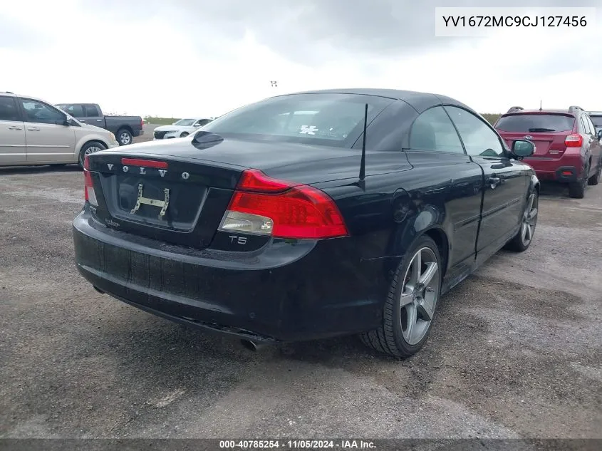 2012 Volvo C70 T5/T5 Platinum/T5 Premier Plus VIN: YV1672MC9CJ127456 Lot: 40785254