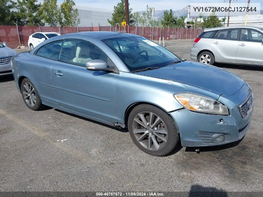 2012 Volvo C70 T5 VIN: YV1672MC6CJ127544 Lot: 40787672