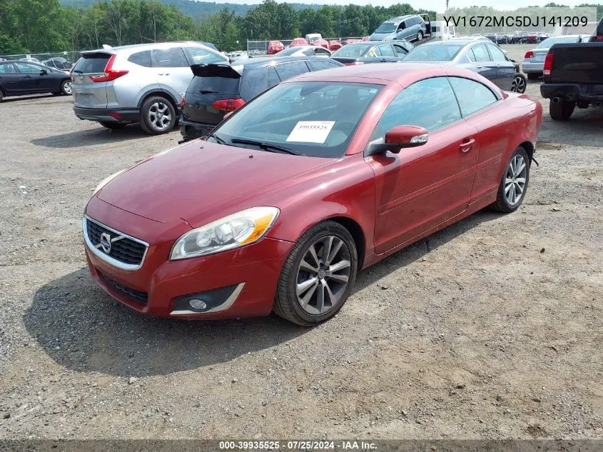 YV1672MC5DJ141209 2013 Volvo C70 T5/T5 Platinum/T5 Premier Plus