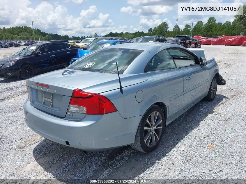 2013 Volvo C70 T5 VIN: YV1672MC8DJ141057 Lot: 39958292