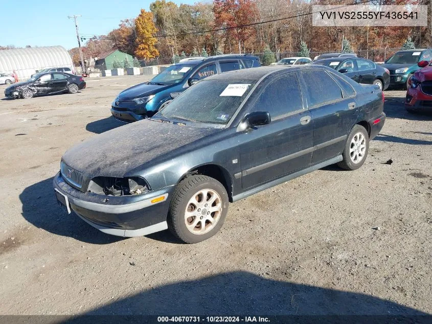 2000 Volvo S40 A/As VIN: YV1VS2555YF436541 Lot: 40670731