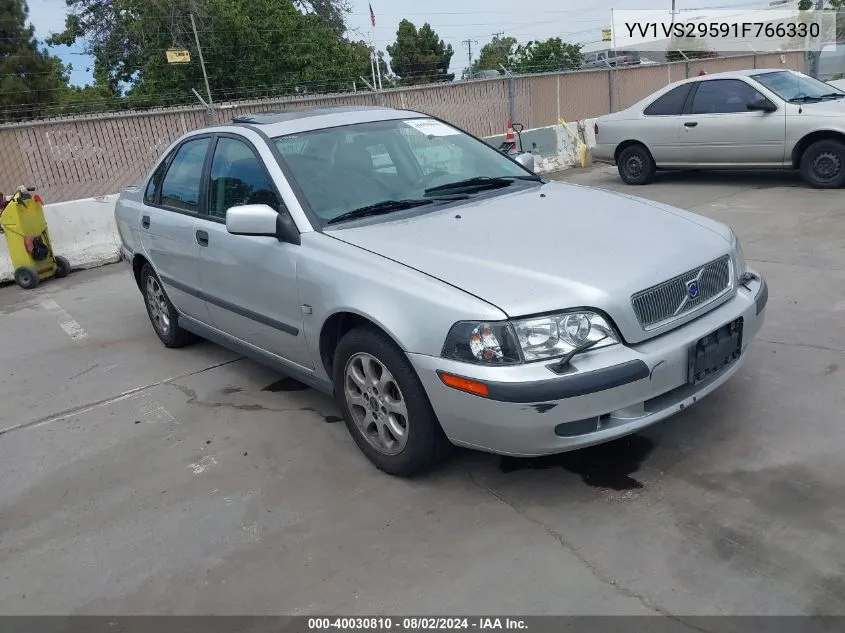 2001 Volvo S40 A/Sport Edition VIN: YV1VS29591F766330 Lot: 40030810