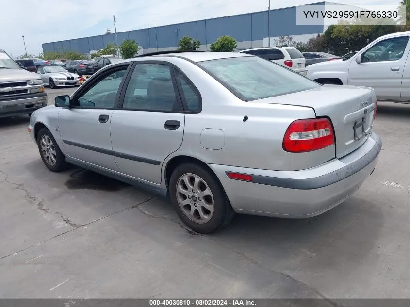 YV1VS29591F766330 2001 Volvo S40 A/Sport Edition