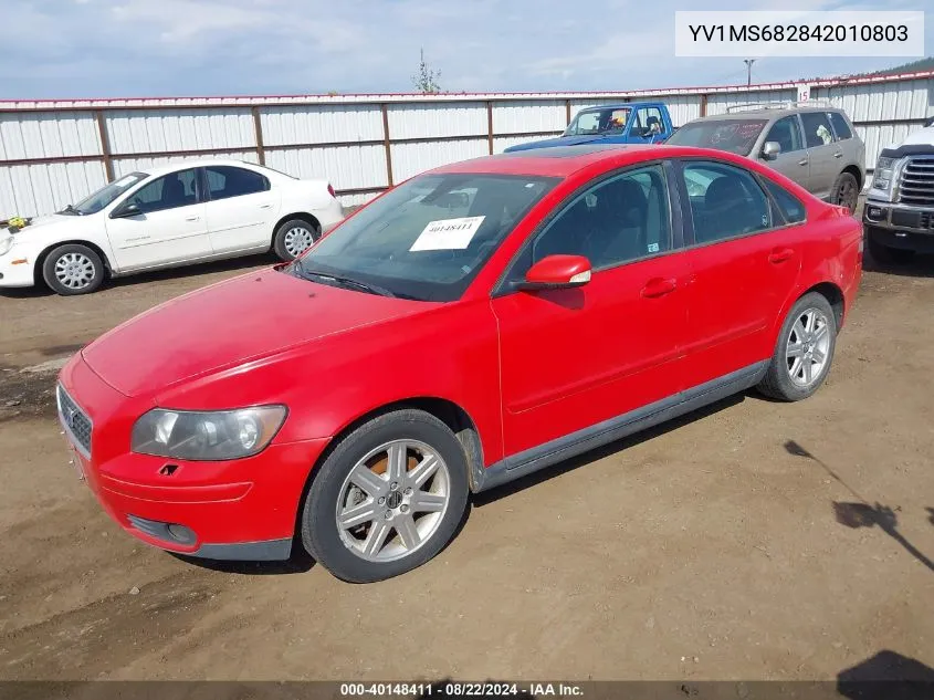 YV1MS682842010803 2004 Volvo S40 T5