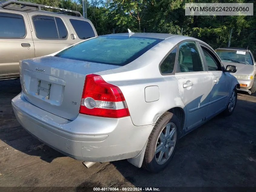 2004 Volvo S40 T5 VIN: YV1MS682242026060 Lot: 40178064