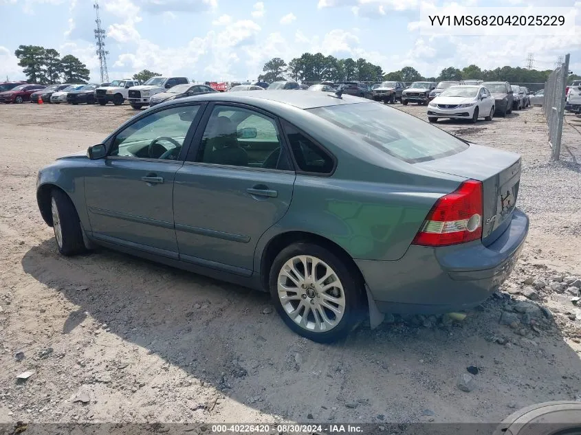 2004 Volvo S40 T5 VIN: YV1MS682042025229 Lot: 40226420