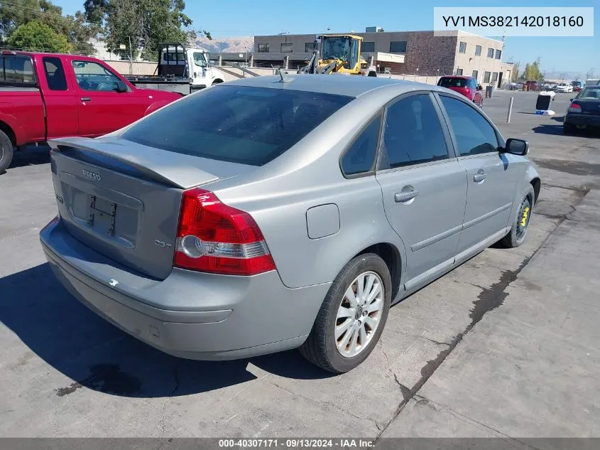 2004 Volvo S40 2.4I/2.4I A Sr (New) VIN: YV1MS382142018160 Lot: 40307171