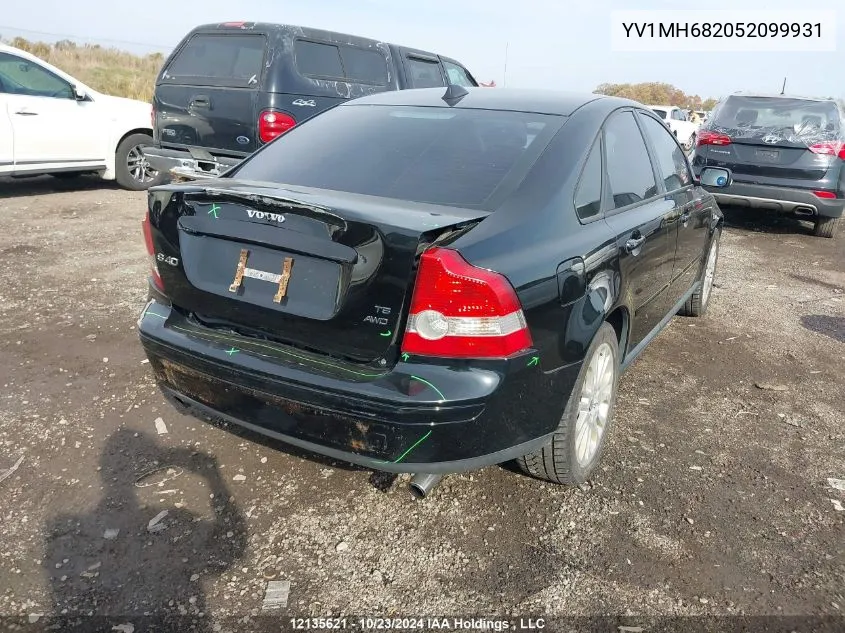 2005 Volvo S40 VIN: YV1MH682052099931 Lot: 12135621