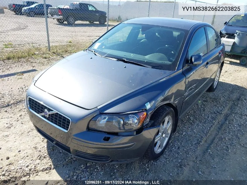 2006 Volvo S40 VIN: YV1MS382662203825 Lot: 12096251