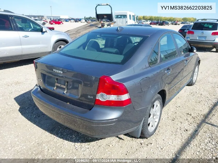 YV1MS382662203825 2006 Volvo S40