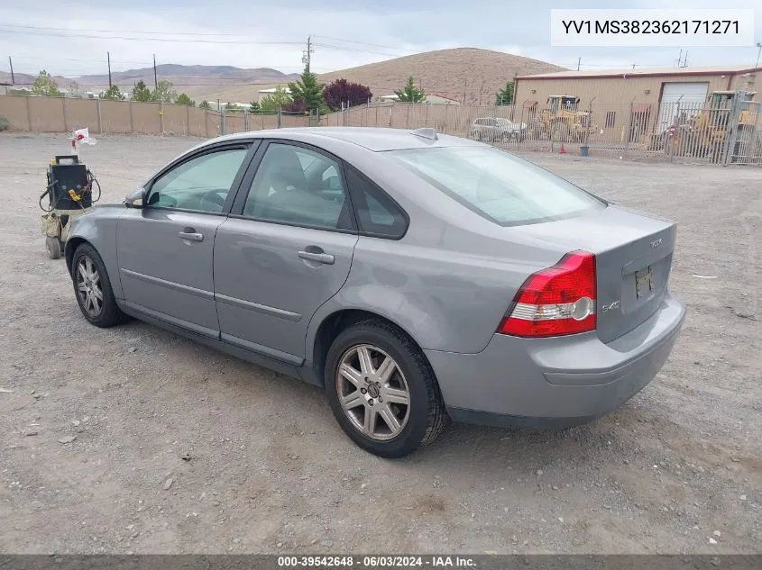 YV1MS382362171271 2006 Volvo S40 2.4I