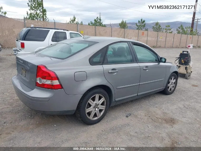 2006 Volvo S40 2.4I VIN: YV1MS382362171271 Lot: 39542648