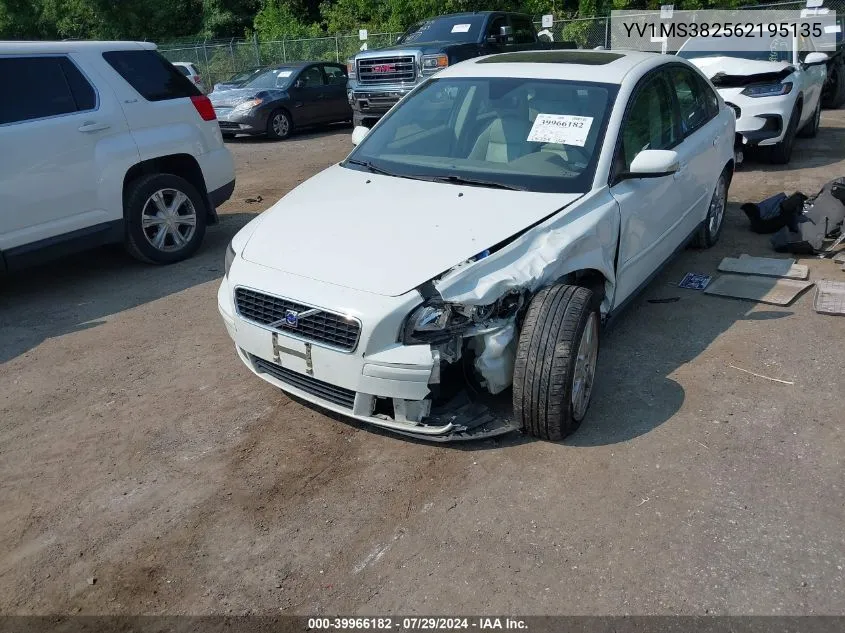 YV1MS382562195135 2006 Volvo S40 2.4I