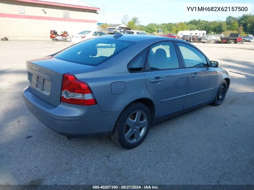 2006 Volvo S40 T5 VIN: YV1MH682X62157500 Lot: 40207350