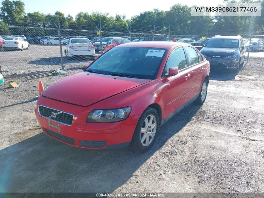 YV1MS390862177466 2006 Volvo S40 2.4I