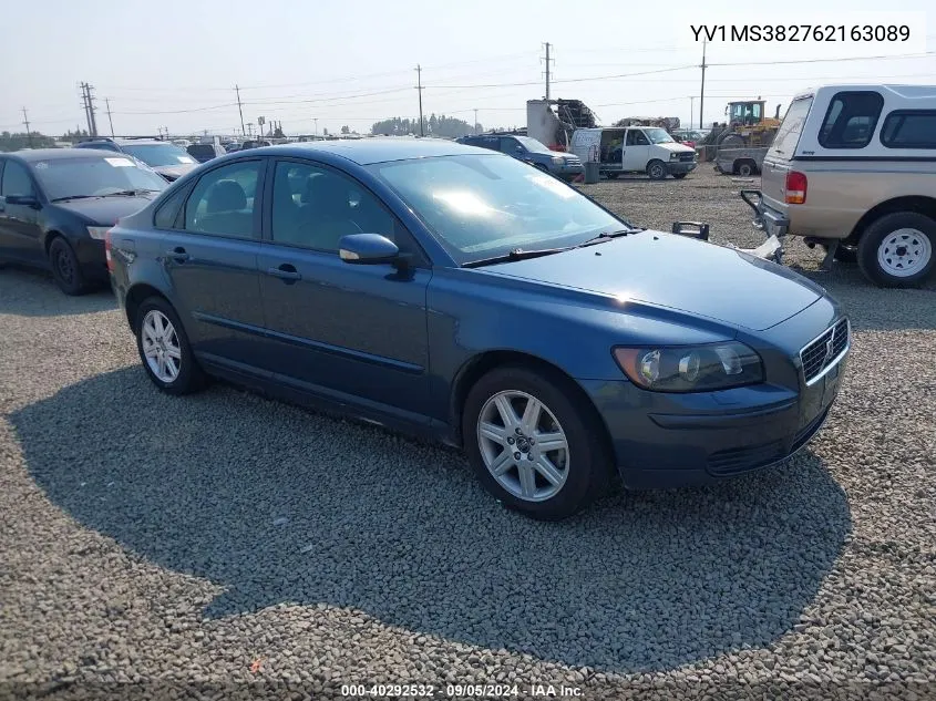 2006 Volvo S40 2.4I VIN: YV1MS382762163089 Lot: 40292532