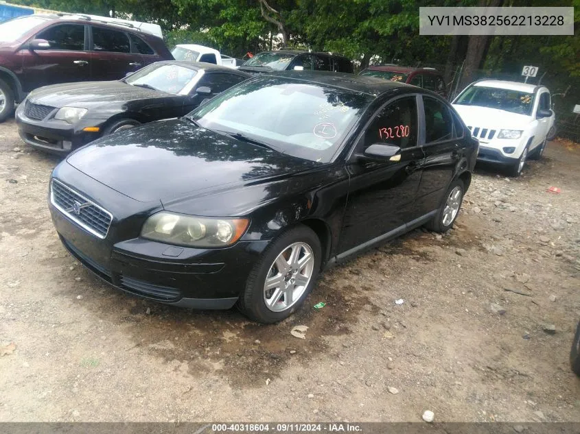 2006 Volvo S40 2.4I VIN: YV1MS382562213228 Lot: 40318604