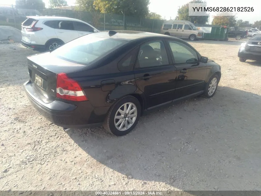 YV1MS682862182526 2006 Volvo S40 T5