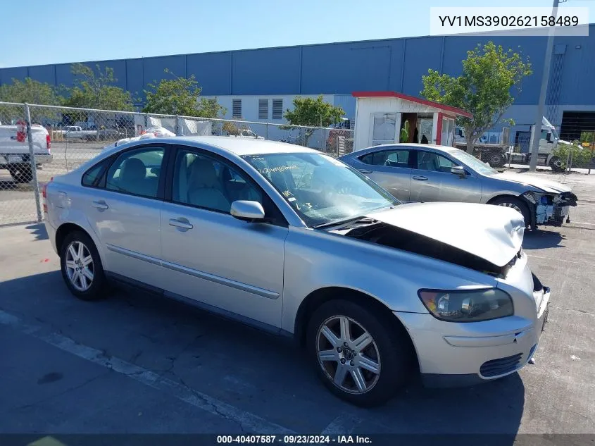 2006 Volvo S40 2.4I VIN: YV1MS390262158489 Lot: 40407587