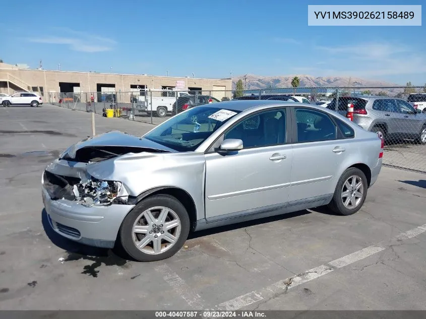 2006 Volvo S40 2.4I VIN: YV1MS390262158489 Lot: 40407587