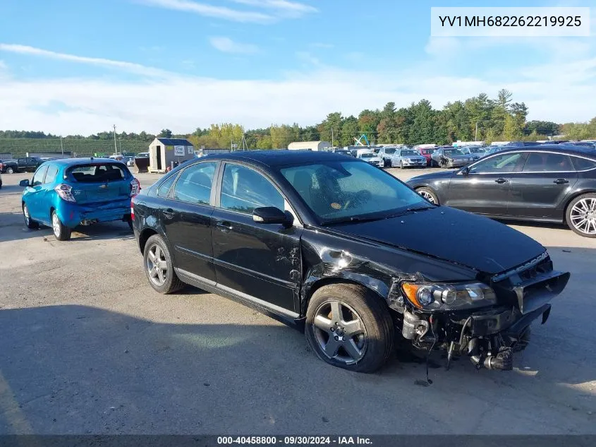 YV1MH682262219925 2006 Volvo S40 T5