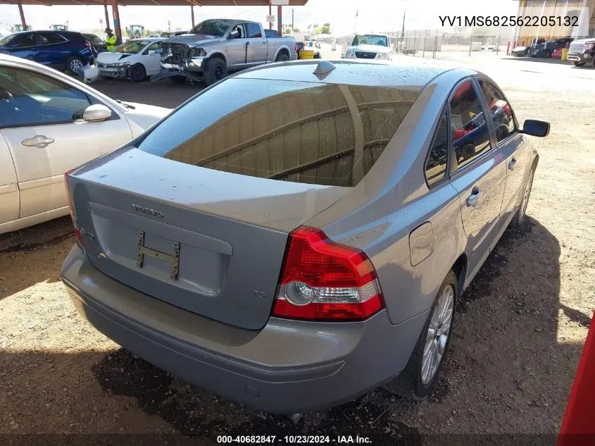 2006 Volvo S40 T5 VIN: YV1MS682562205132 Lot: 40682847