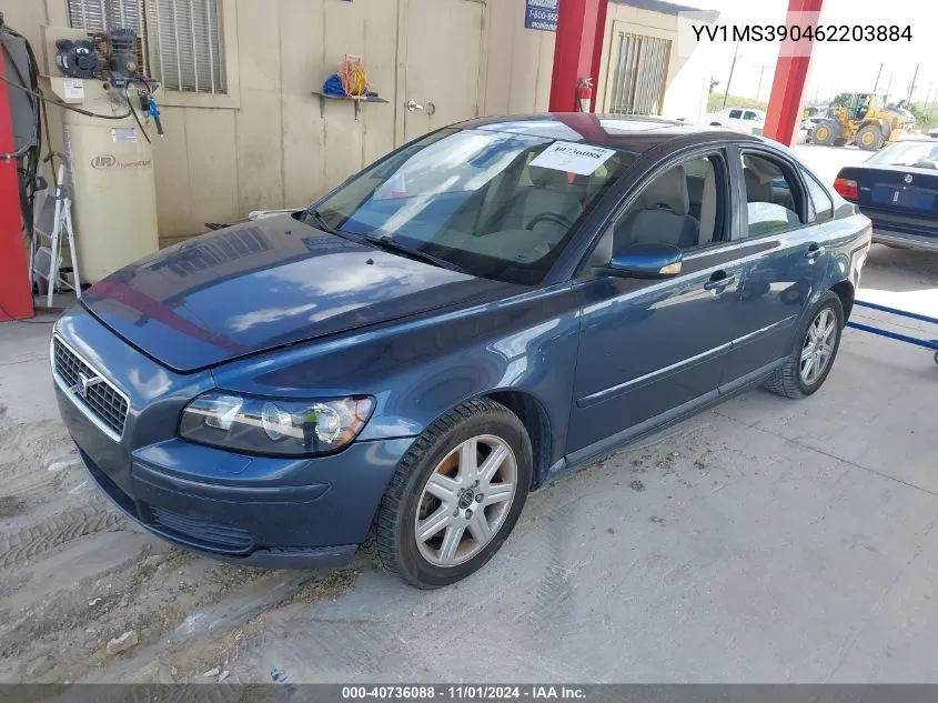 YV1MS390462203884 2006 Volvo S40 2.4I/2.4L