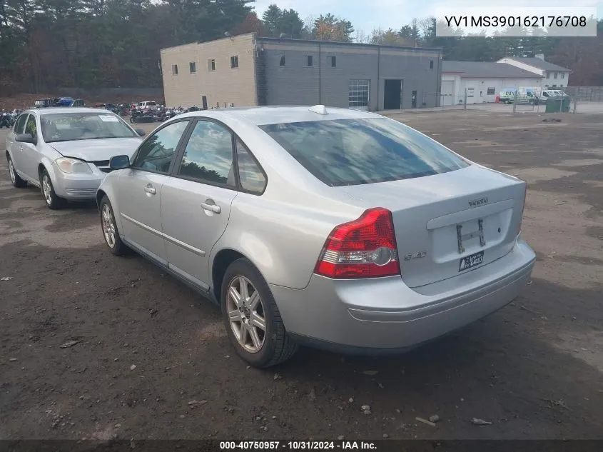 YV1MS390162176708 2006 Volvo S40 2.4I/2.4L