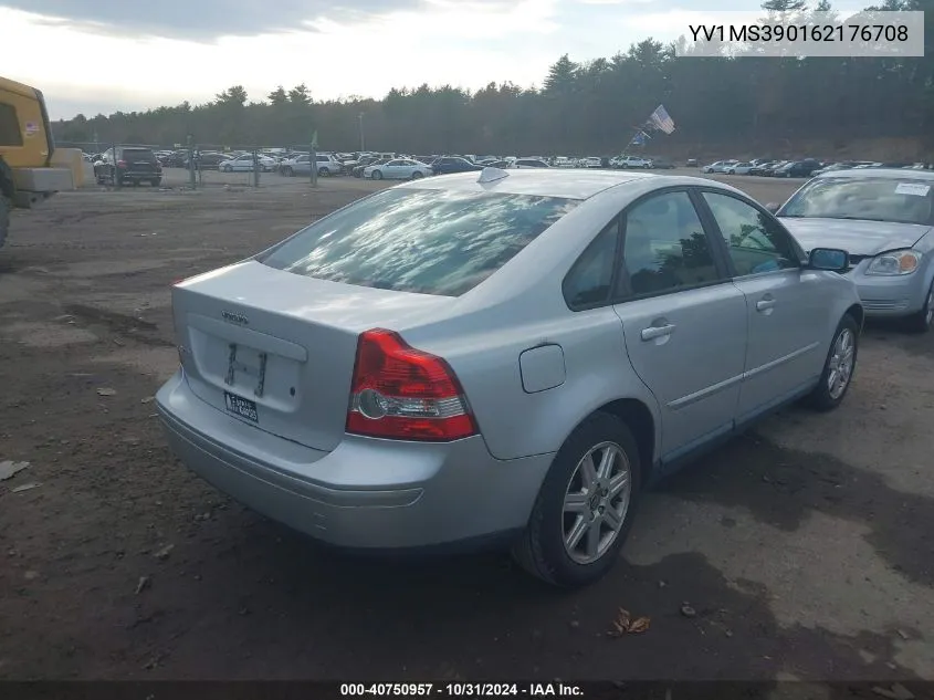 YV1MS390162176708 2006 Volvo S40 2.4I/2.4L