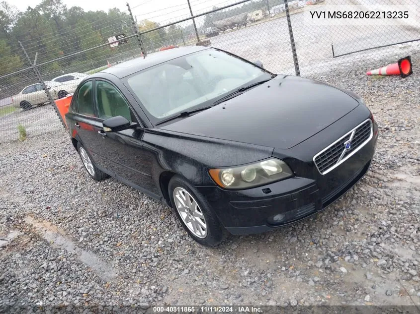 2006 Volvo S40 T5 VIN: YV1MS682062213235 Lot: 40811865