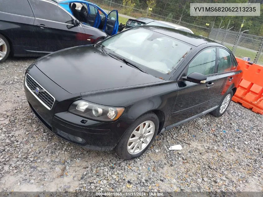 2006 Volvo S40 T5 VIN: YV1MS682062213235 Lot: 40811865