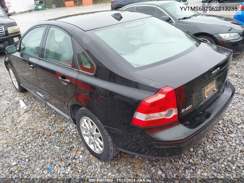 2006 Volvo S40 T5 VIN: YV1MS682062213235 Lot: 40811865