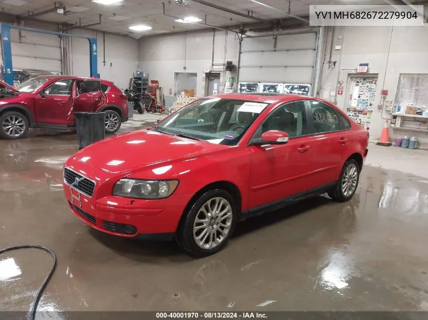 2007 Volvo S40 T5 VIN: YV1MH682672279904 Lot: 40001970