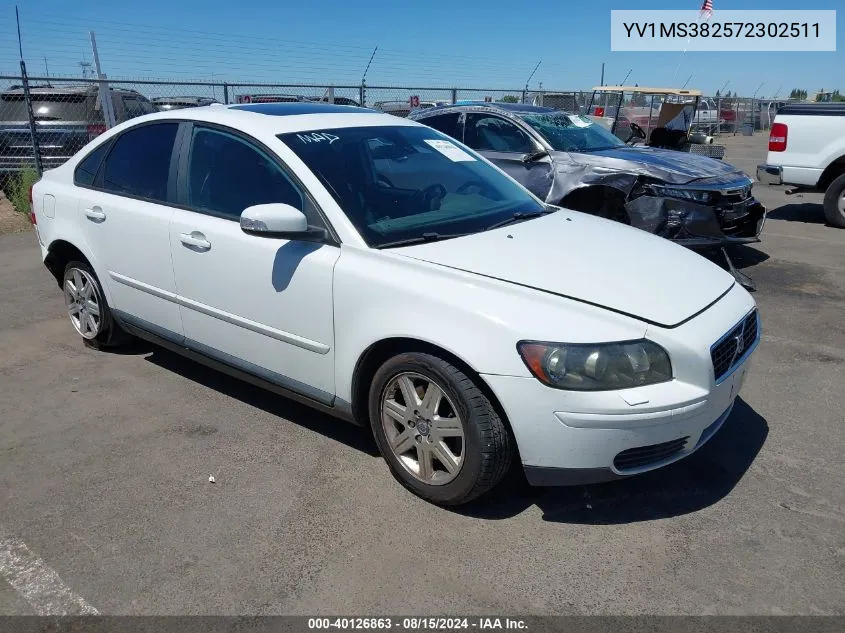 YV1MS382572302511 2007 Volvo S40 2.4I